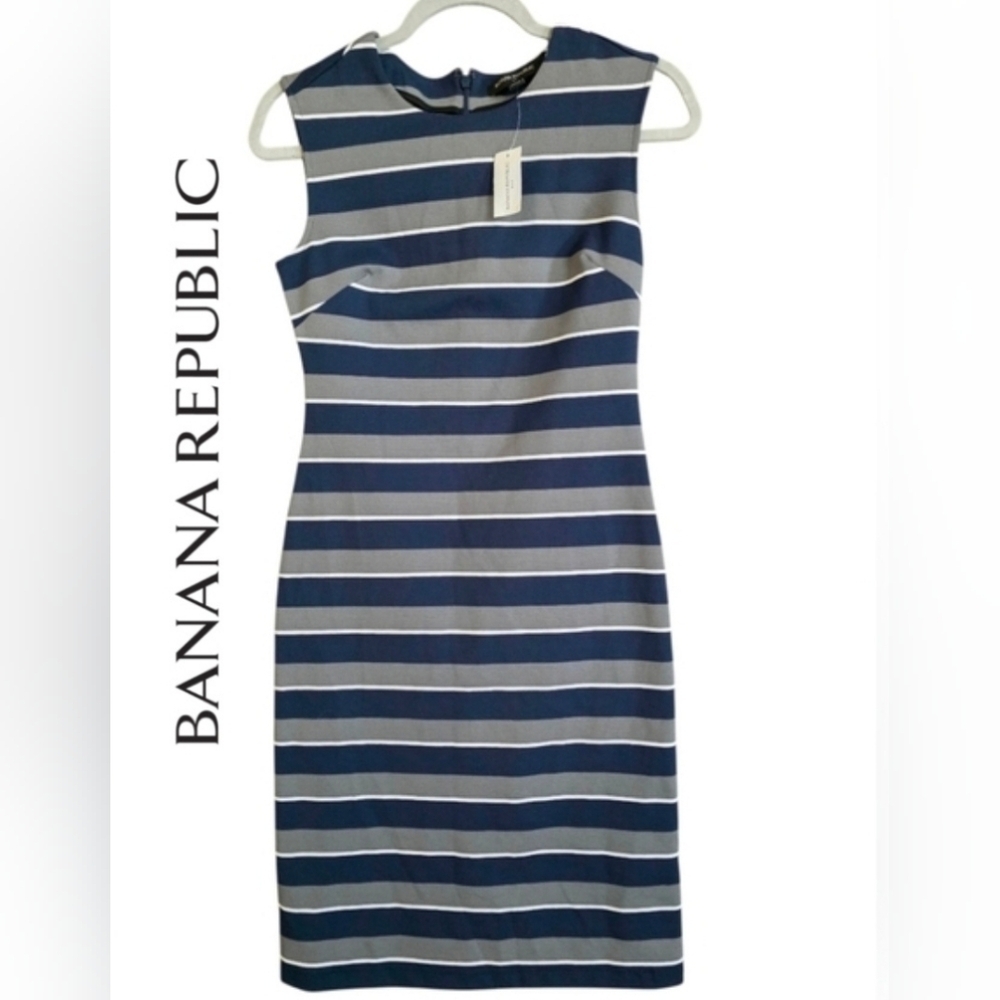 Banana Republic Seamed Sheath Mini Dress- Size 0